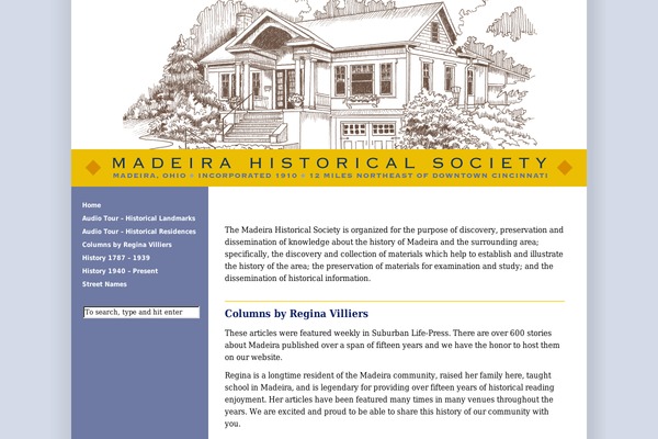 Mhs theme site design template sample
