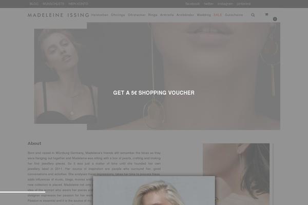 Atlantis theme site design template sample