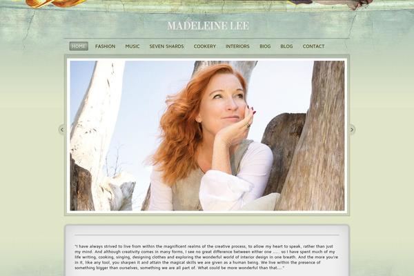 madeleinelee.com site used Angelo
