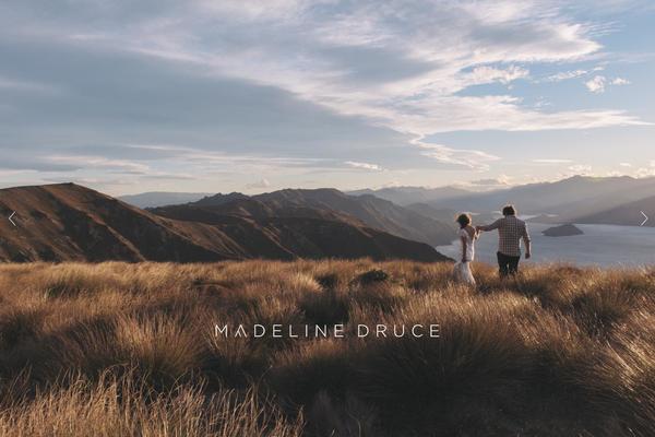 madelinedruce.com site used Trento-child
