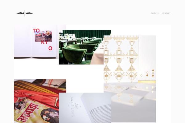 KON/CEPT theme site design template sample
