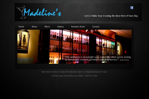 madelines-restaurant.com site used Locus