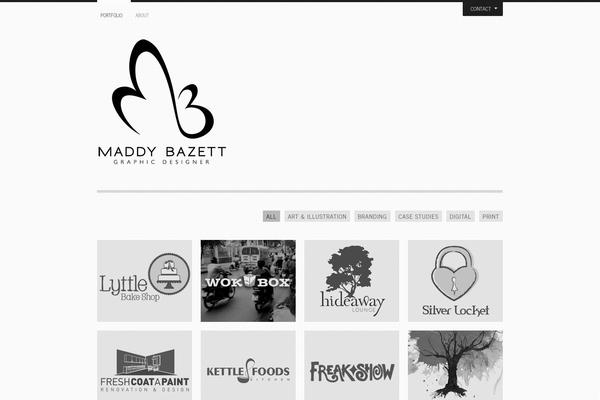 Yin & Yang theme site design template sample