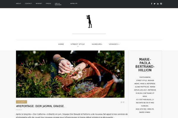 Armonioso theme site design template sample