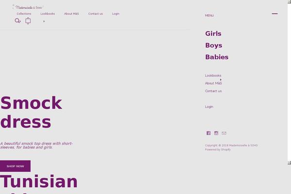 Larx theme site design template sample