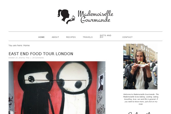 Foodie Pro theme site design template sample