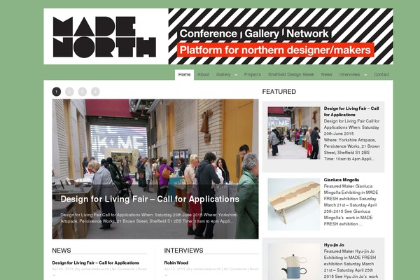Berlin theme site design template sample
