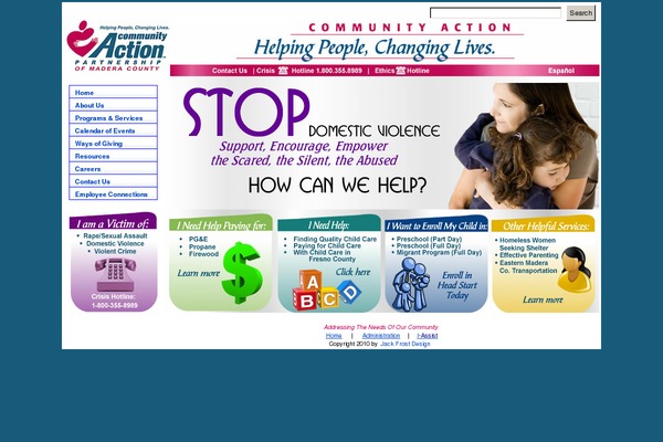 Site using Helios Solutions Responsive category FAQ plugin