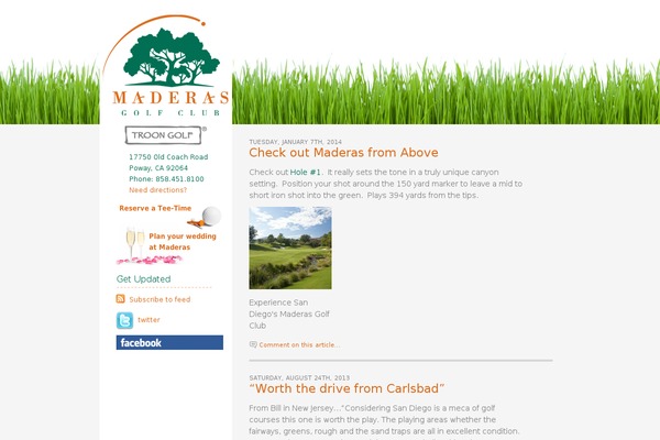 maderasgolfblog.com site used Maderas