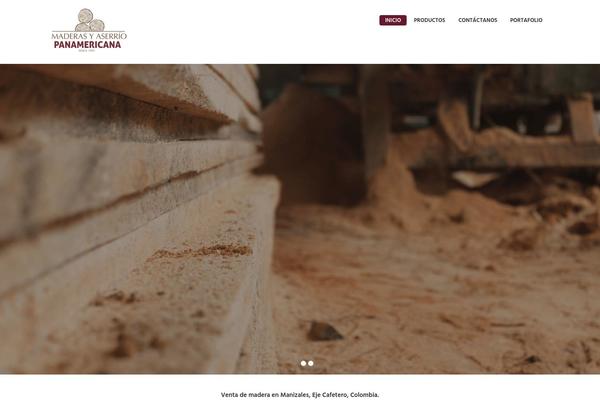 Green theme site design template sample