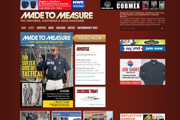Mmm theme site design template sample
