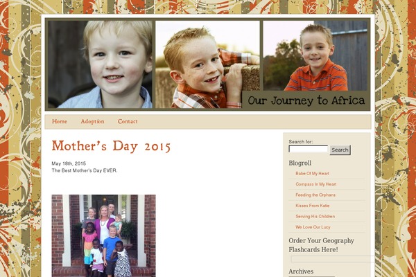 Audrey theme site design template sample
