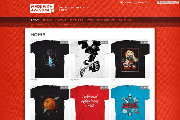 madewithawesome.com site used Mwa
