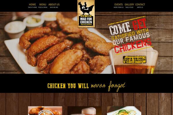 Verona theme site design template sample