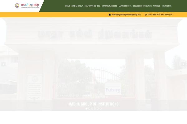 Site using Academia-framework plugin