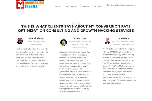 Optimizewp theme site design template sample