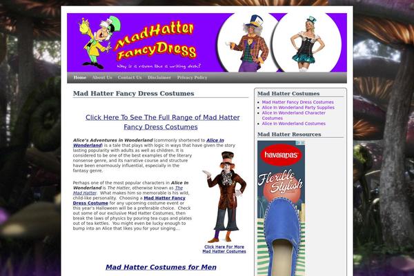 madhatterfancydress.org site used 2010 Weaver