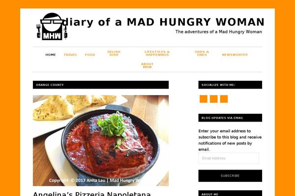 Daily Dish Pro theme site design template sample