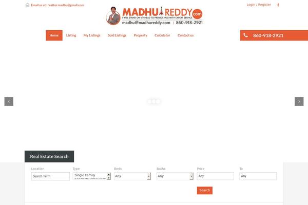 Site using Responsive Mortgage Calculator plugin