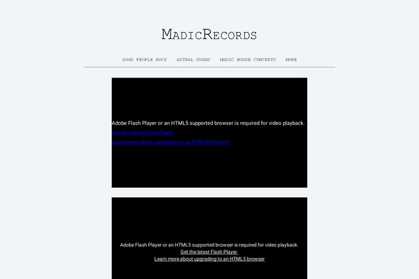 Decode theme site design template sample