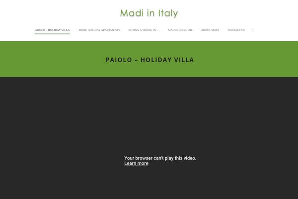 Site using Gdlr-hostel plugin