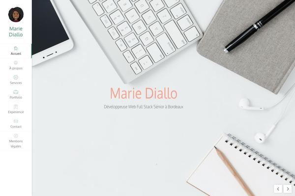 Unique theme site design template sample