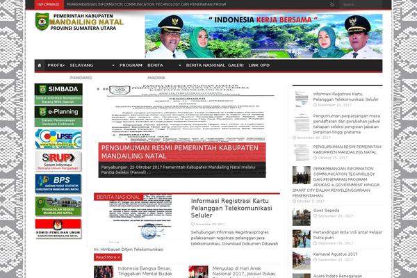 madina.go.id site used Astra