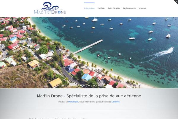 Avada theme site design template sample