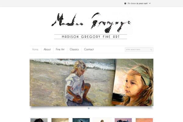 Madison theme site design template sample