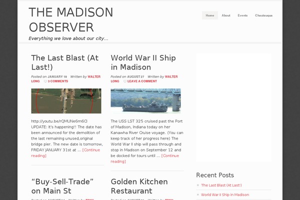 Focus theme site design template sample
