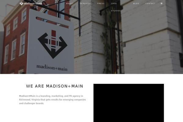 Hazel theme site design template sample