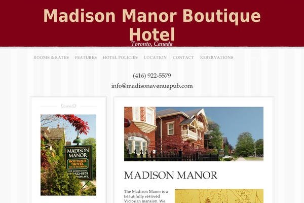Decor theme site design template sample