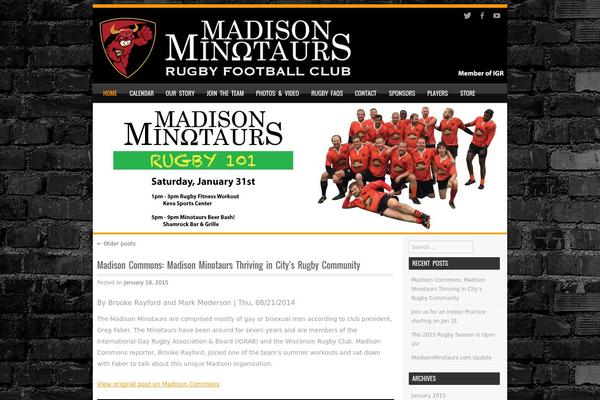 SPORTY theme site design template sample