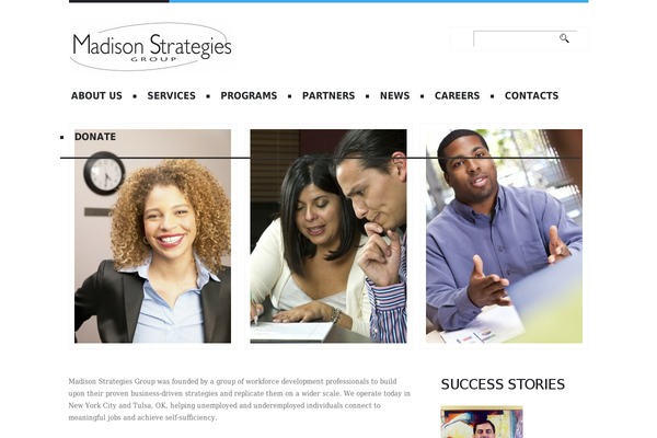 madisonstrategies.org site used Theme1354