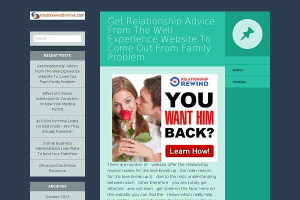 Flounder theme site design template sample