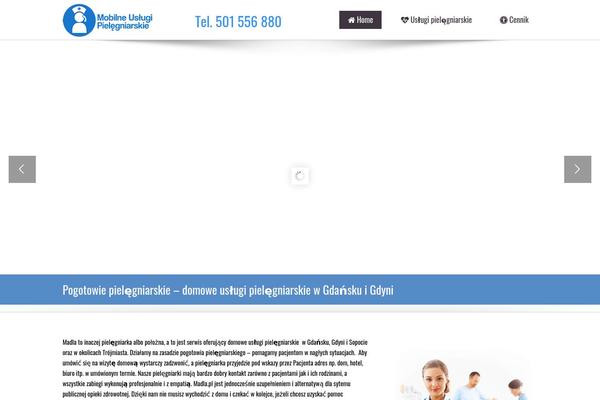 Avada theme site design template sample