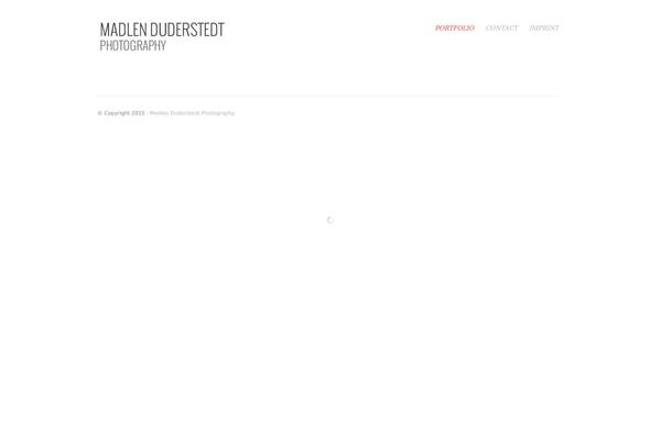 madlenduderstedt.com site used Wpex-photojax