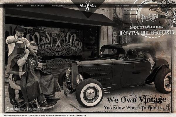 James theme site design template sample