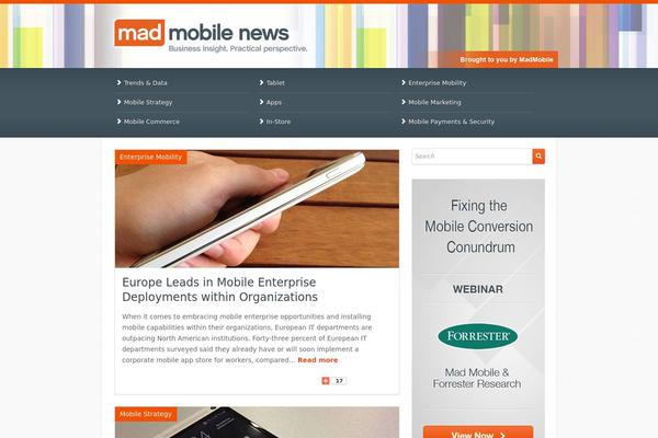 Ares theme site design template sample