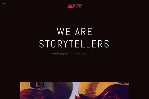 Blocco theme site design template sample