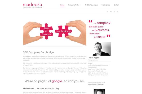 Silicon theme site design template sample