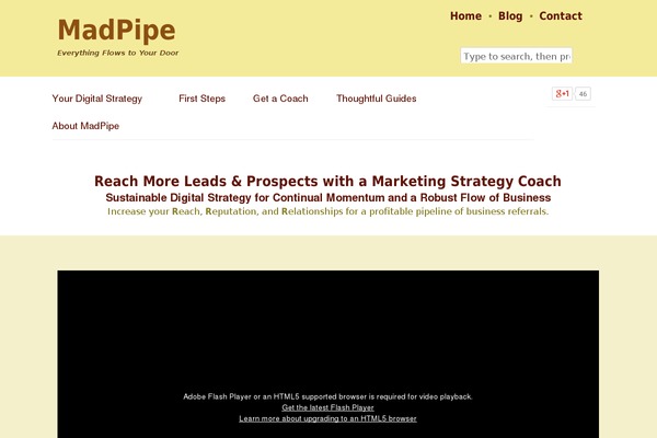 Headway theme site design template sample