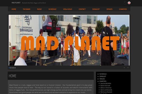 Newp theme site design template sample