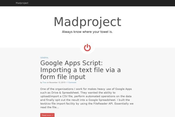 Ward theme site design template sample
