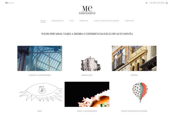 Tamashi theme site design template sample