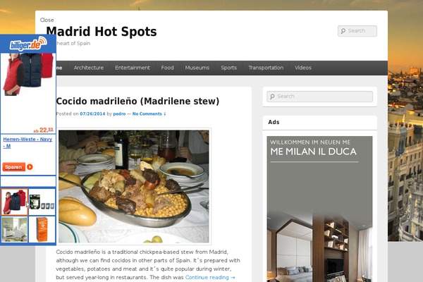 Catch Box theme site design template sample