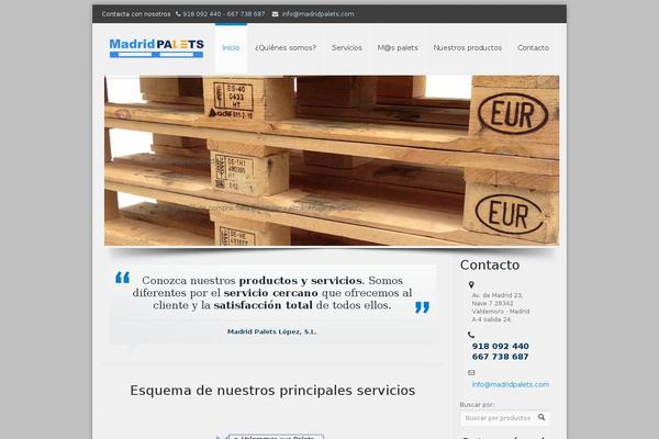 Kora theme site design template sample