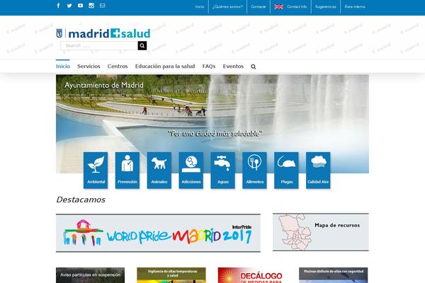 Site using Search & Filter plugin