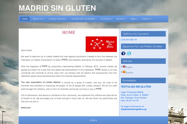 Site using qTranslate plugin