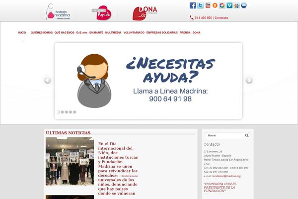 Aid theme site design template sample